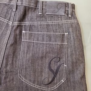 Sean John Men's Black Jeans 39x33